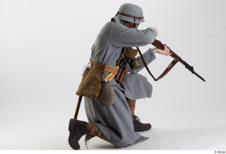 Photos Owen Reid Army Stormtrooper with Bayonette Poses charging weapon…